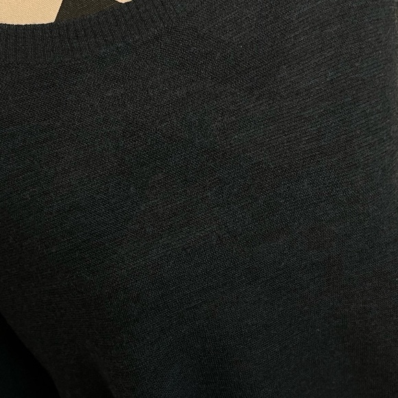 Eileen Fisher 100% Merino Wool Sz M Navy Blue Sweater - Picture 13 of 13